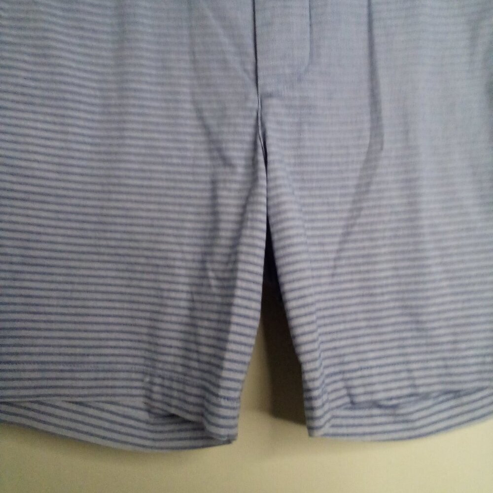 Gap Shorts Women 29 7" Short Casual Stripe Blue - Picture 5 of 14